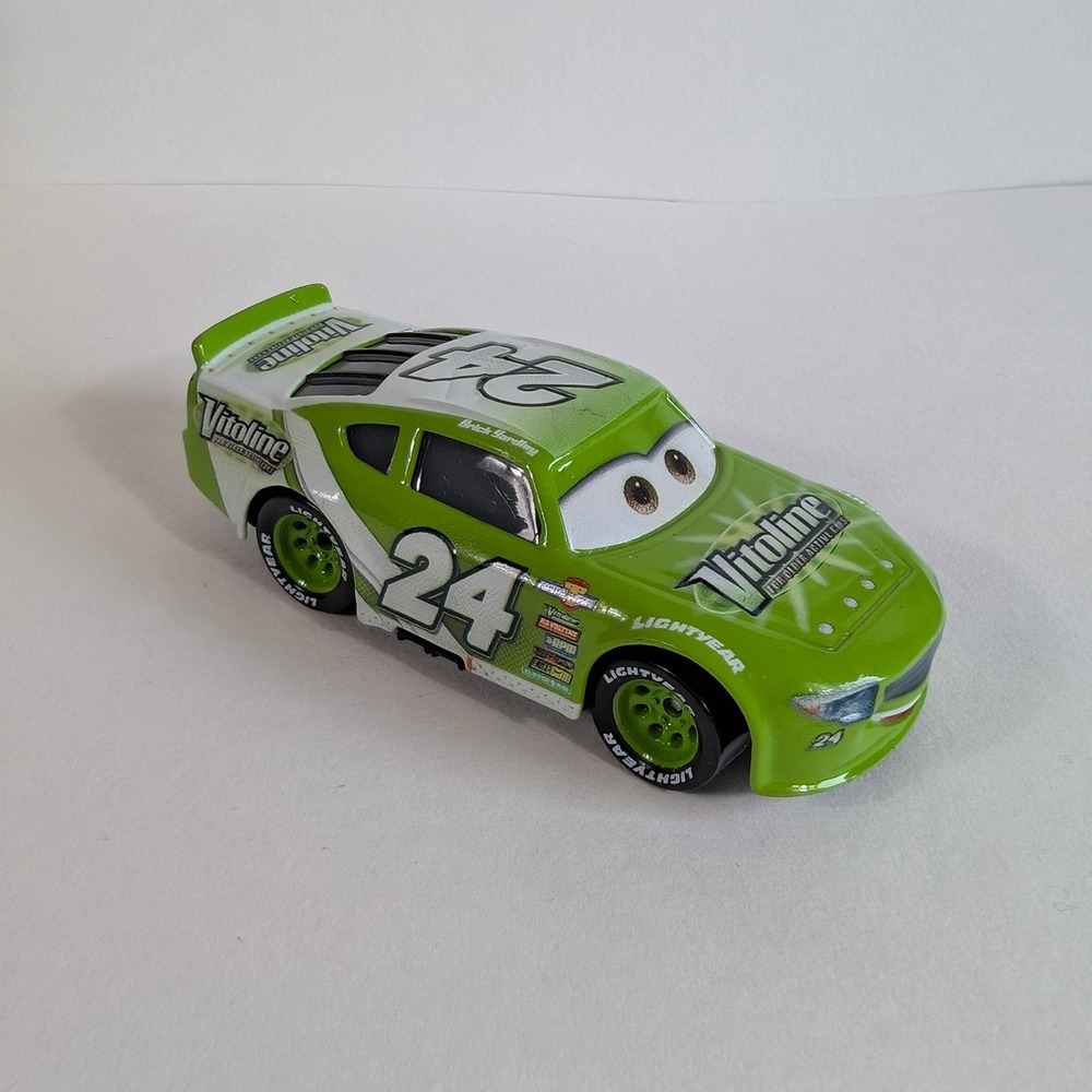 Disney Pixar Cars Mattel Brick Yardley Vitoline 24 Next Gen Diecast Car Green